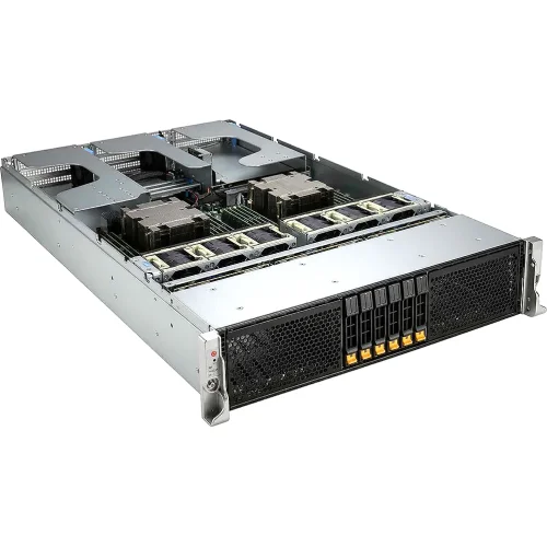 Платформа для сервера/ Supermicro Server AS-2126HS-TN 2U (2x AMD EPYC 9004/9005 / 24x DDR5 RDIMM / 16x Hs 2.5 NVMe/SATA*/SAS*/ 6x PCIe 5.0 / no LAN / 2x 1600W Power) (16 NVME config) фото 2