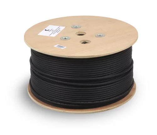 Cabeus FTP-4P-Cat.5e-SOLID-ST-OUT Кабель витая пара экранированная FTP (F/ UTP), категория 5e, 4 пары
