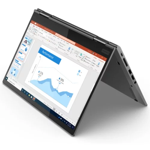 Ноутбук-трансформер ThinkPad X1 Yoga Gen 5 Touch 14 FHD, Core i7-10510U, 16GB, 512GB SSD, WiFi, BT, FPR, Win10Pro, серый [20UB002VRT] фото 3