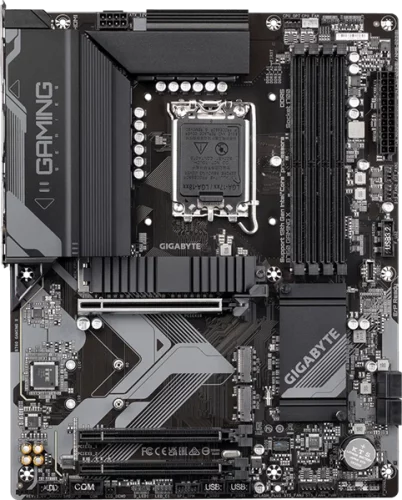 GIGABYTE B760 GAMING X, LGA1700, B760, 4*DDR5, DP+HDMI, 4 SATA 6 Гб/ с, M2, Audio, Gb LAN, USB 3.2, USB 2.0, Type-C, COM*1 port, ATX