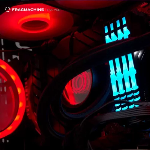 Компьютер FragMachine Fire 7108 (i7-14700KF, DDR5 32GB, SSD 2Tb, RTX 4080 Super, Win 10 Pro) (F7147R4080S) фото 2