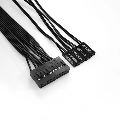 Exegate EX299343RUS Корпус Miditower ExeGate UN-605B-UNS450 (ATX, БП UNS450 с вент. 12см, 2*USB, аудио, блокировка, черный) фото 3