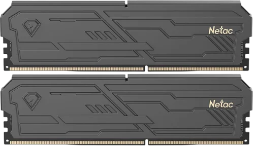 Оперативная память Netac Shadow III DDR5-6400 (PC5-51200) 32GB (2x16GB) C32 32-39-39-102 1.4V XMP Dual DIMM Black (NTSHD5P64DP-32K)