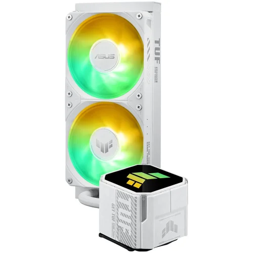 Жидкостная система охлаждения ASUS TUF GAMING LC III 240 ARGB WHT (90RC01J2-B0EAY0) фото 4