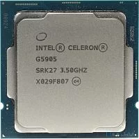 Процессор/ APU LGA1200 Intel Celeron G5905 (Comet Lake, 2C/2T, 3.5GHz, 4MB, 58W, UHD Graphics 610) OEM (CM8070104292115SRK27)