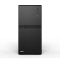 CBR Корпус mATX Minitower V201, c БП PSU-ATX550-12MD (550W/120mm), 2*USB 2.0, HD Audio+Mic, Black [PCC-MATX-V201-550W]