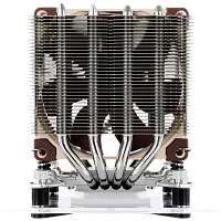 Кулер для процессора/ CPU Cooler Noctua NH-D9L (88W, 4-pin PWM, 110mm, Al/Cu, 4x6mm, 1x92x92x25mm, 46.44CFM, 22.8dBA, 2000RPM, S: 1851/1700/1200/115X, AM5/AM4, Beige/Brown)