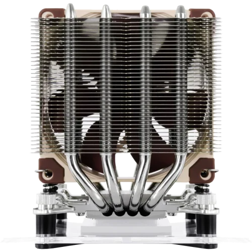 Кулер для процессора/ CPU Cooler Noctua NH-D9L (88W, 4-pin PWM, 110mm, Al/Cu, 4x6mm, 1x92x92x25mm, 46.44CFM, 22.8dBA, 2000RPM, S: 1851/1700/1200/115X, AM5/AM4, Beige/Brown)