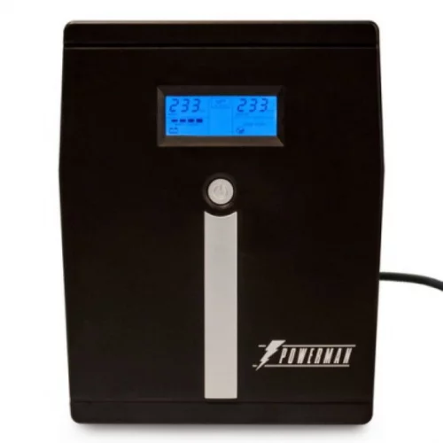 ИБП POWERMAN Smart Sine 1500, LCD, линейно-интерактивный, 1500ВА, 1050Вт, 4 евророзетки с резервным питанием, USB, батарея 12В 9Ач 2 шт., 380мм х 158мм х 198мм, 11.5 кг./ UPS POWERMAN Smart Sine 1500, LCD, line-interactive, 1500VA, 1050W, 4 eurosockets w