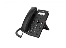 Fanvil IP , 2xEthernet 10/ 100/ 1000, LCD 128x48, дисплей 2,3, 2 аккаунта SIP, G722, Opus, Ipv-6, порт для гарнитуры, книга на 1000 записей, 6-ти сторонняя аудиконф., WI-FI, POE, бп (X301W)