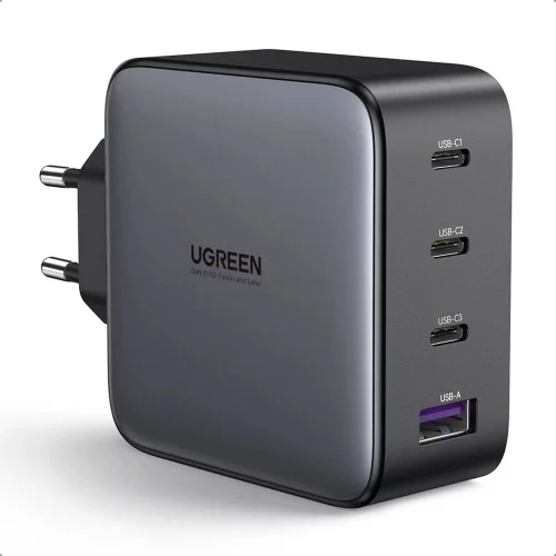 Сетевое зарядное устройство UGREEN CD226 (40747) Nexode 100W USB-A+3*USB-C GaN Tech Fast Charger EU. (40747_)