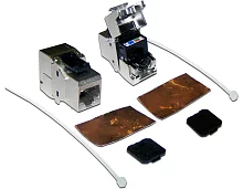 Модуль Keystone, RJ45, кат.6A, STP, 180 градусов (LAN-OK45S6A/ 180) (LAN-OK45S6A/180)