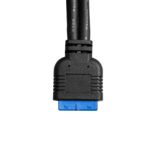 Exegate EX298296RUS Планка портов в корпус Type-C ExeGate BrctUSB3-1C (USB 3.2 Gen1 20pin (IDC 20pin F) --] USB 3.2 Gen1 Type-Cf, кабель 30см) фото 3