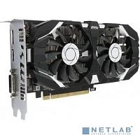 Видеокарта MSI GTX 1050 TI 4GT OCV1 nVidia GTX 1050TI <4Gb,128bit, GDDR5, GPU/Mem: (1341-1455) / 7008 MHz, HDMI+ DVI+ DP