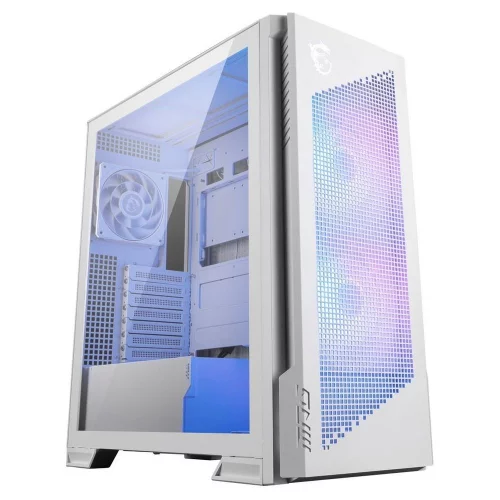 Корпус для ПК MSI MPG VELOX 300R AIRFLOW PZ WHITE, Global, 2xUSB 3.2 Gen 1, 1xUSB 3.2 Gen2 Type-C, 2x160mm ARGB Fan, 1 (306-7G27W21-JA4)