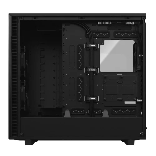 Корпус ПК без блока питания/ Case Fractal Design Define 7 XL TG Dark Tint, Full-Tower, 3x140mm, 2xUSB-A 2.0 + 2xUSB-A 3.2 + 1xUSB 3.2 Type-C EE-ATX, E-ATX, SSI-CEB, SSI-EEB, ATX, mATX, mITX Black (FD-C-DEF7X-03) фото 12