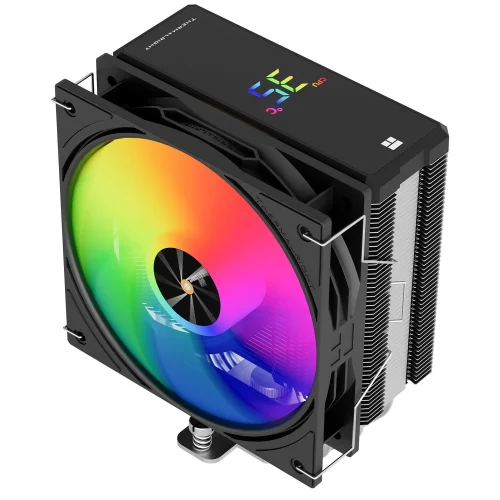 Thermalright Кулер Assassin X 120 R Digital ARGB Black LGA115X/1200/1700/1851/AM4/AM5 (120mm ARGB PWM Fan, 4 тепл. трубки 6мм) / TRAX120RDAB