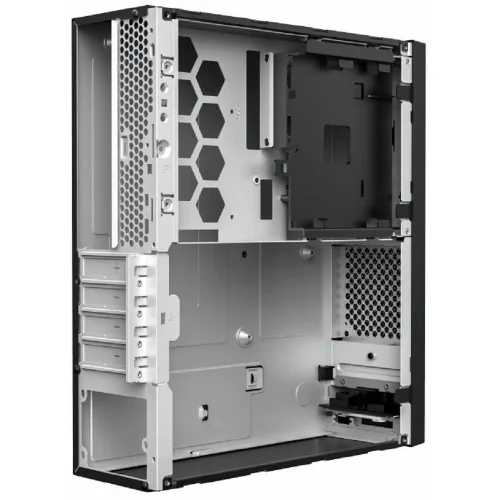 Корпус с блоком питания 300Вт./ Foxline FL-1001 mATX case, black, w/PSU TFX 300W, w/2xUSB2.0+2xUSB3.0, w/1xcombo audio, w/pwr cord, w/ 8cm FAN (FL-1001-TFX300S) фото 3