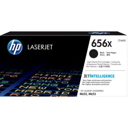 Тонер-картридж/ HP 656X High Yield Black Original LaserJet Toner Cartridge (CF460X)