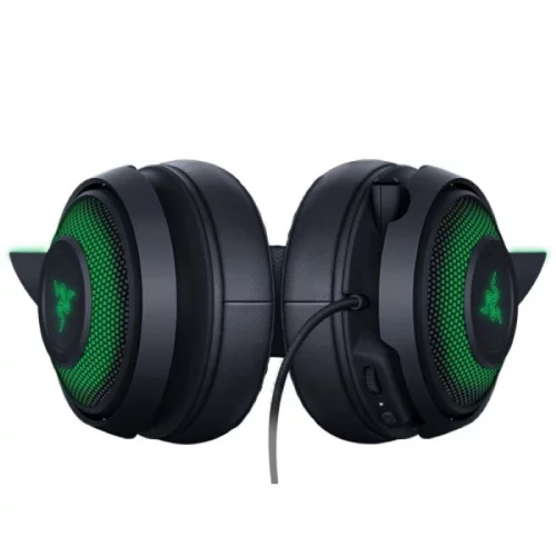 Гарнитура Razer Kraken Kitty Edition Quartz Wired, RGB, USB, 1,3 m, Black (RZ04-02980200-R3M1) фото 4