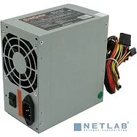 Exegate EX172785RUS Блок питания 450W Exegate CP450 OEM, ATX, 8cm fan, 24pin, (4+4)pin, PCI-E, 3xSATA, 2xIDE