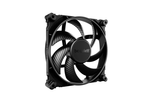 Кулер для корпуса/ Case Cooler be quiet! SILENT WINGS 4 140mm PWM (140x140x25mm, 4-pin PWM, 51.3CFM, 13.6dBA, 1100RPM, Black) (BL096)