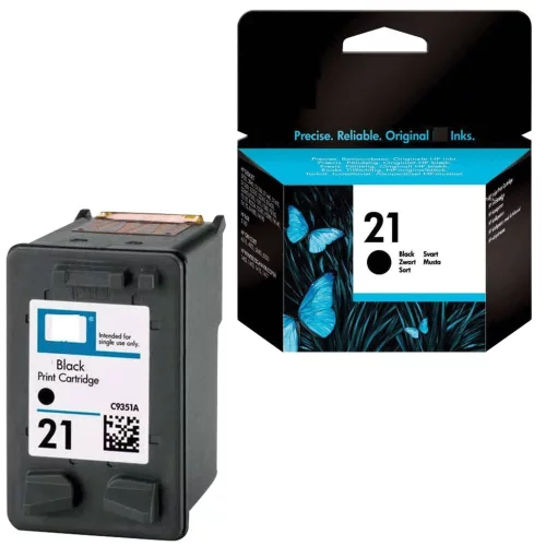 Картридж/ HP 21 Black Inkjet Print Cartridge (C9351AE) фото 2