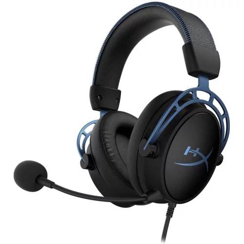 Гарнитура игровая/ HyperX Cloud Alpha S Blue (HX-HSCAS-BL/WW)