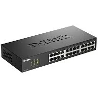 Коммутатор D-Link Неуправляемый коммутатор, 24x100Base-TX, корпус металл (DES-1024D/H2A)