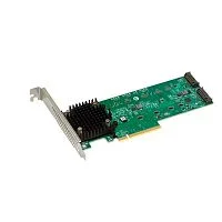 HBA-адаптер Broadcom 9540-2M2 SGL (05-50148-00) PCIe v4 x8 LP, Tri-Mode SATA/ NVMe 12G RAID 0,1, 2x M.2 slots, 3808 IOC, RTL