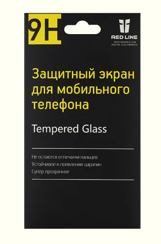 Защитное стекло для экрана Redline для Apple iPhone 5/ 5s/ 5c/ SE 1шт. (УТ000004780)