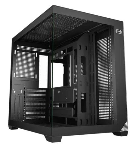 Корпус без блока питания/ Case PCCooler C3T700 BK, Midi-Tower, TG, no fans, 1xUSB-A 3.0 + 1xUSB-A 2.0 + 1xUSB-C, ATX, mATX, mITX Black