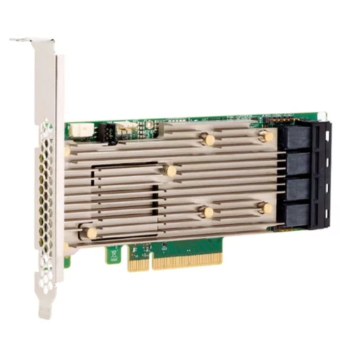 RAID-контроллер Broadcom MegaRAID 9460-16I SGL (05-50011-00) PCIe 3.1 x8 LP, SAS/ SATA/ NVMe, RAID 0,1,5,6,10,50,60, 16port(4 * int SFF8643), 4GB Cache, 3516ROC, RTL {5}, (003600) (003648) (05-50011-00 / 03-50011-30008)