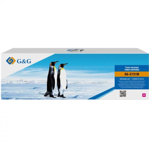 Картридж лазерный G&G GG-C731M пурпурный 1800 страниц для Canon LB i-Sensys MF8230/ MF8280
