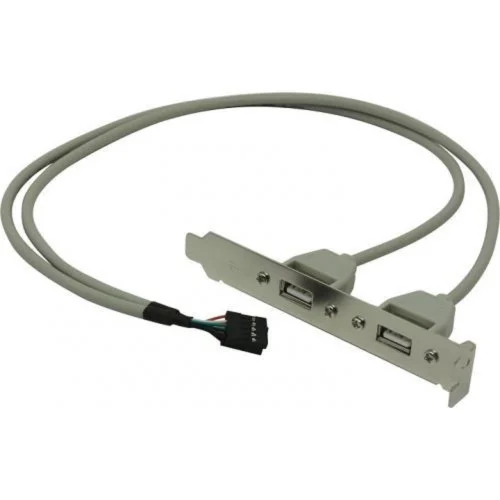 ORIENT C086, Планка портов в корпус 2xUSB 2.0, oem (C086#NTL)
