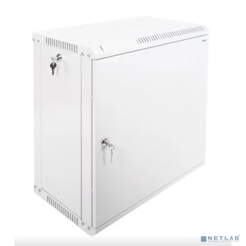 Шкаф телекоммуникационный настенный разборный ЭКОНОМ 12U (600 350) дверь металл (ШРН-Э-12.350.1)