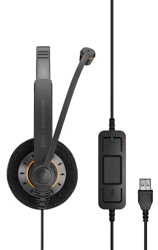 Гарнитура проводная EPOS Sennheiser IMPACT SC 30 USB ML, Single-sided HS (1000550) фото 6