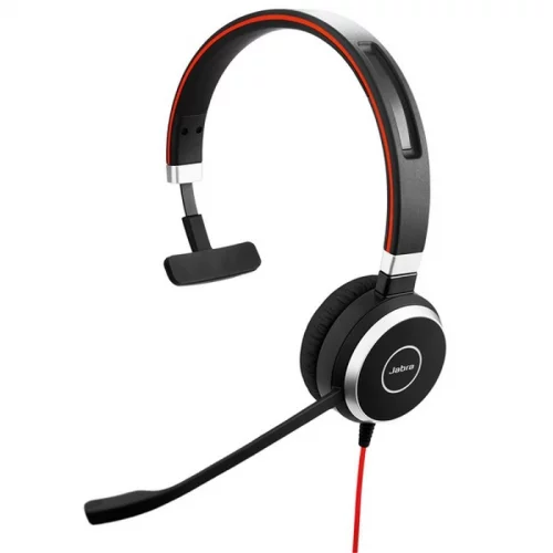 Гарнитура Jabra EVOLVE 40 UC Mono, Wered, USB, Mini jack 3.5 mm, Black-silver (6393-829-209)