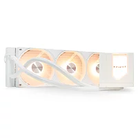 Водяное охлаждение для процессора/ Water Cooling System HSPD W1360 ARGB WHITE (300, 360mm, White, ARGB/ Fans: 3x120mm, 71CFM, 27dBA, 1800RPM/ Pump height 62mm, 30dBA, 2500RPM, Rad thickness 27mm/ S: 1 (W1360-WHAA)