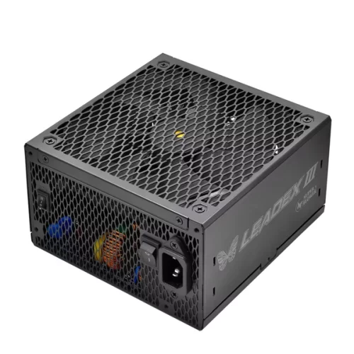 блок питания 850 Ватт/ Super Flower Power Supply Leadex III Gold, 850W, ATX 3.1, 140mm, 8xSATA, 3xPCI-E(6+2), 1x12VHPWR(12+4), APFC, 80+ Gold, Full Modular (SF-850F14GE(GL))