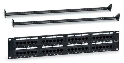 Патч-панель WRline WR-PL-48-C5E-D 19
