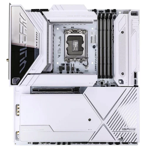 Материнская плата Colorful iGame Z890 VULCAN W V20 Z890, LGA1851, 4*DDR5, 2*PCIEx16, 1*PCIEx4, 5*M.2, 3*TypeC, 6*USB3.2Gen2, 4*USB3.2Gen1, 4*USB2.0, 6*SATA3.0, 5G,2.5G, 2*Type-C(DP), DP, HDMI, E-ATX, RTL