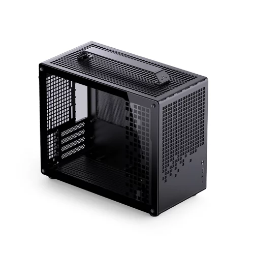 Корпус без блока питания/ Case JONSBO Z20, Mini-Tower, TG, no fan, 1xUSB-A 3.2 + 1xUSB-C 3.2, mATX, mITX Black (Z20 BLACK)