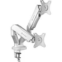 Эскиз Кронштейн для 2 мониторов ONKRON G160 (ONKRON G160 WHITE) onkron-g160-white