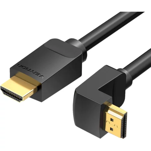 Кабель Vention HDMI High speed v2.0 with Ethernet 19M/19M угол 270 - 3м (AAQBI)