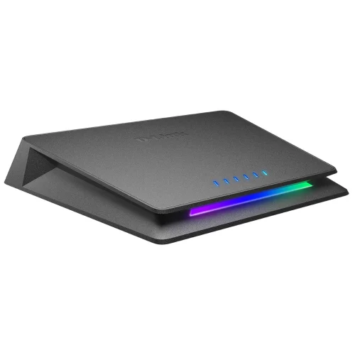 Конфигурируемый коммутатор/ Конфигурируемый коммутатор, 5x1000Base-T, 1x10GBase-T, DIP-переключатель, корпус металл (DMS-106XT/A2A) фото 3