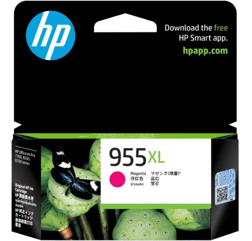 L0S66AA HP 955XL оригинальный картридж (1'600 стр.) для HP OJP 77xx/82xx/87xx Magenta