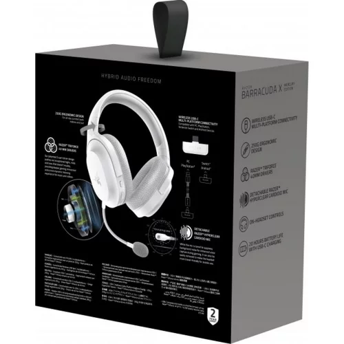 Гарнитура Barracuda X - Mercury White/ Razer Barracuda X - Mercury White фото 5