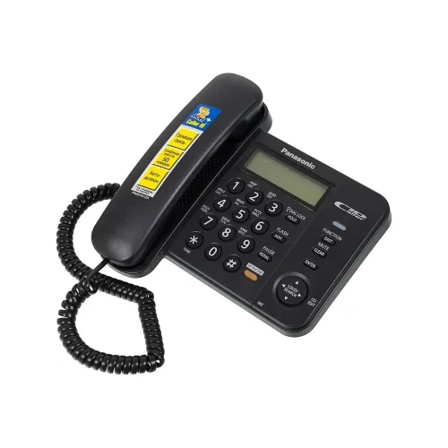 Телефон Panasonic KX-TS2358RUB (черный) фото 2