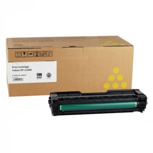 Print Cartridge Yellow SP C220E (407643)